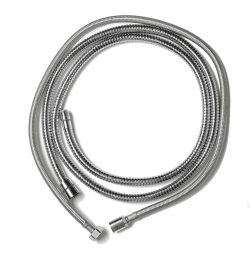 SET zamienne węże do baterii na brzeg wanny, F1/2'- F1/2',275cm, chrom