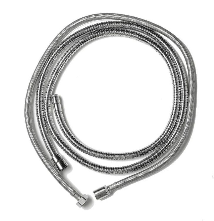 SET zamienne węże do baterii na brzeg wanny, F1/2'- F1/2',275cm, chrom