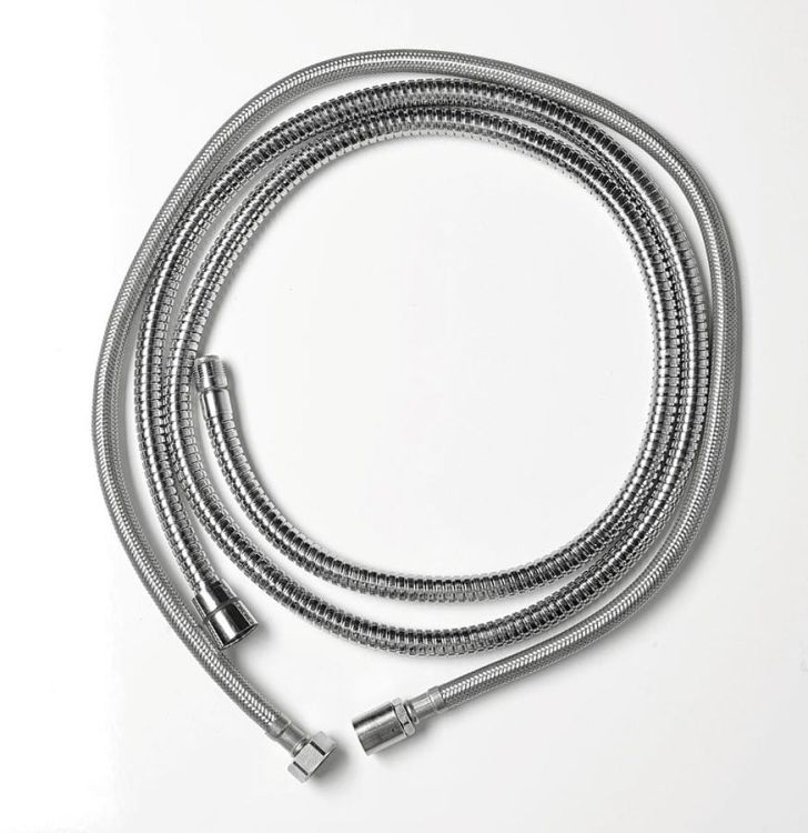 SET zamienne węże do baterii na brzeg wanny, F1/2'- F1/2',275cm, chrom