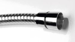 SET zamienne węże do baterii na brzeg wanny, F1/2'- F1/2',275cm, chrom