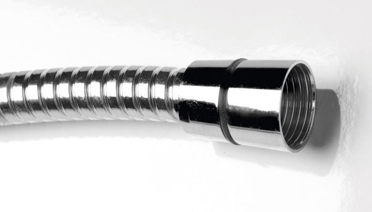 SET zamienne węże do baterii na brzeg wanny, F1/2'- F1/2',275cm, chrom