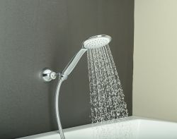 Rączka prysznicowa, 1 funkcja, średnica 93mm, ABS/chrom