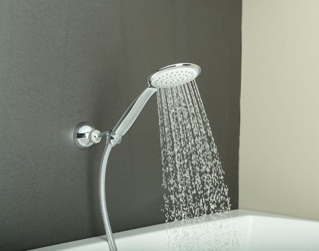 Przejdź do produktu Słuchawka prysznicowa, 1 funkcja, średnica 93mm, ABS/chrom