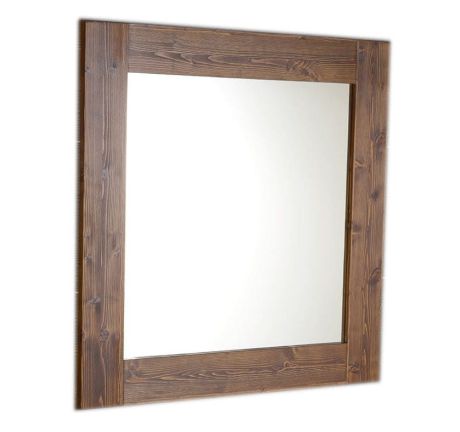Przejdź do produktu BRAND lustro 80x80x2cm, świerk bejcowany