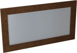 BRAND lustro 130x70x2cm, świerk bejcowany