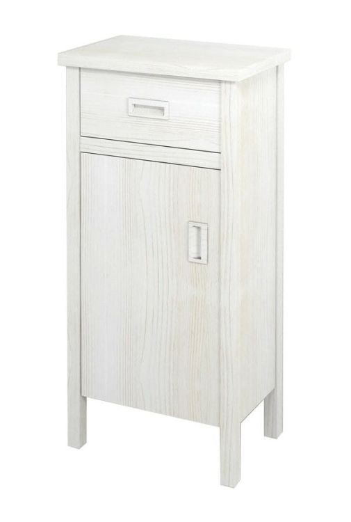BRAND szafka niska 48x110x33cm, lewa, starobiała
