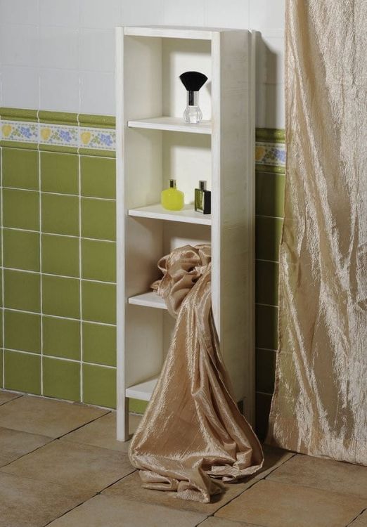 BRAND szafka z półkami 35x140x25cm, starobiała