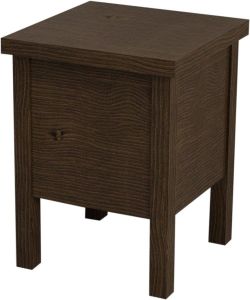 BRAND taboret ze schowkiem 35x46x35cm, świerk bejcowany