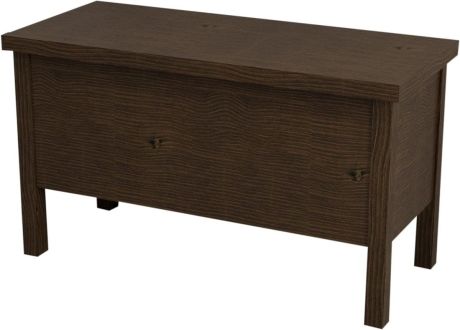 Przejdź do produktu BRAND ławka ze schowkiem 80x46x35cm, świerk bejcowany