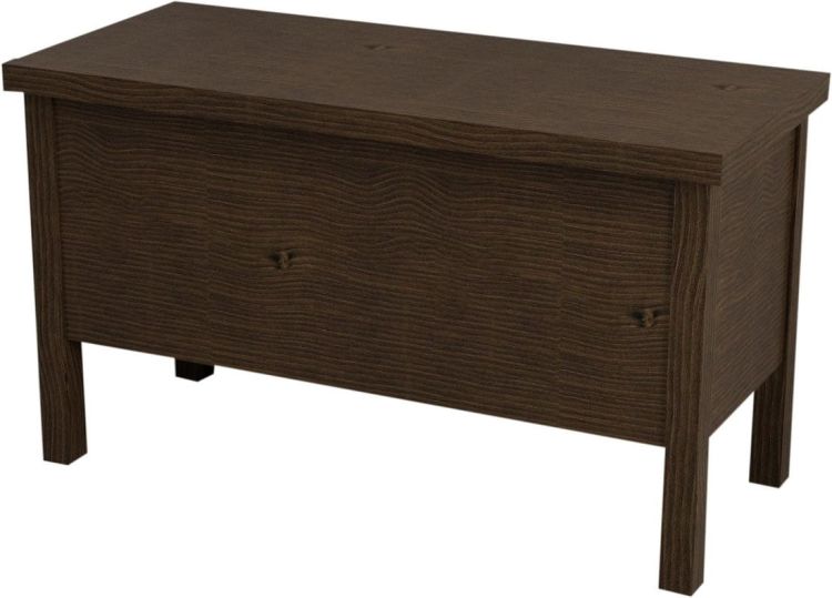 BRAND ławka ze schowkiem 80x46x35cm, świerk bejcowany