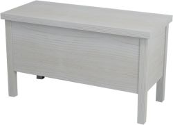 BRAND ławka ze schowkiem 80x46x35cm, starobiała