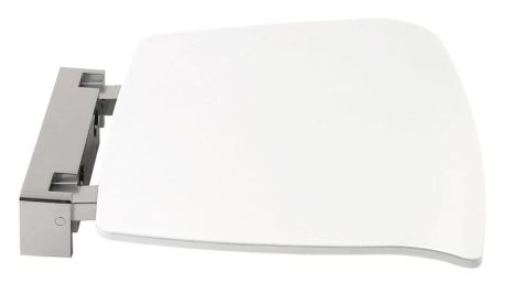 Przejdź do produktu Siedzisko przysznicowe składane 37x38cm, białe