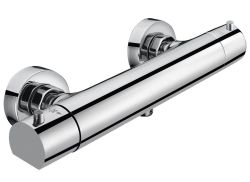 KIMURA bateria prysznicowa termostatyczna, naścienna, chrom