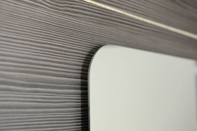 ISHAPE lustro 60x80cm, prostokąt, zaokrąglone rogi, bez uchwytów