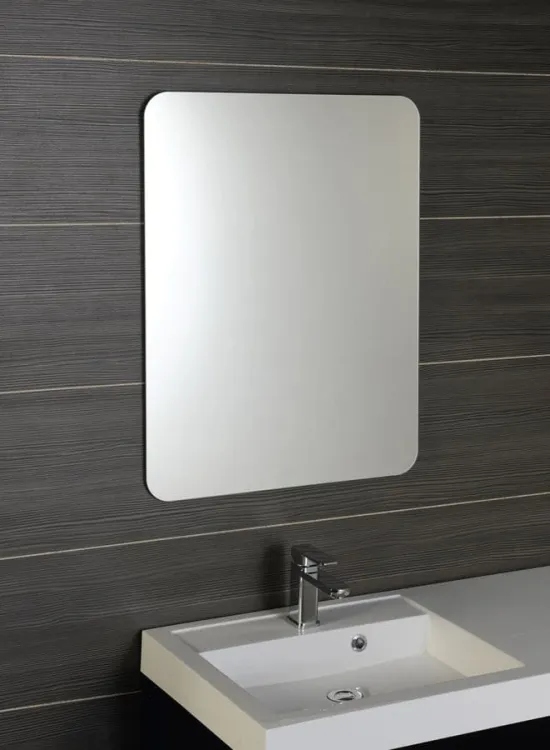 ISHAPE lustro 60x80cm, prostokąt, zaokrąglone rogi, bez uchwytów