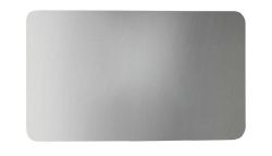ISHAPE lustro 100x50cm, prostokąt, zaokrąglone rogi, bez uchwytów