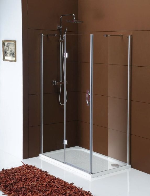 LEGRO scianka boczna 700mm, szkło czyste