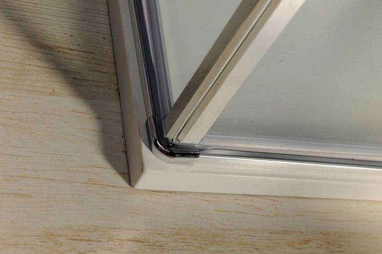 ONE drzwi prysznicowe z częścią stałą 1200 mm, szkło czyste