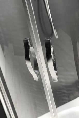 Przejdź do produktu ONE kabina prysznicowa półokrągła 800x800 mm, szkło czyste