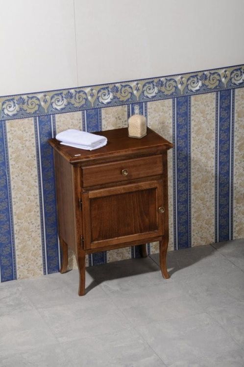 RETRO szafka 60x80x38cm, buk, lewa