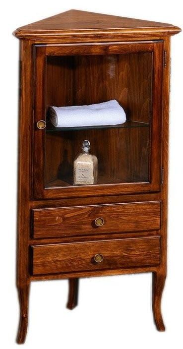 RETRO szafka narożna 60x120x47cm, buk, prawa