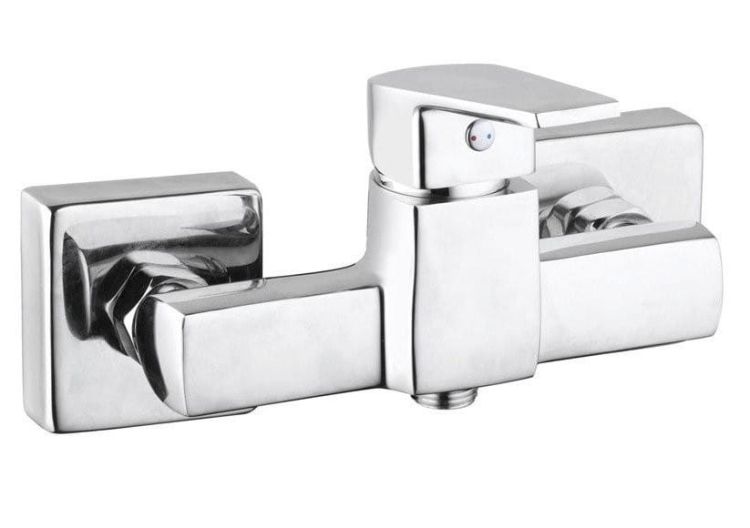 ARETA 35 bateria prysznicowa naścienna, chrom