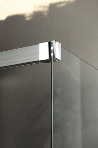 FONDURA ścianka boczna 1000mm, szkło czyste