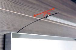 TREX LED oświetlenie naścienne 47cm, 7W, aluminium