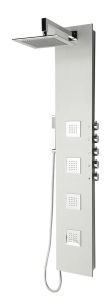 5SIDE SQUARE panel prysznicowy 250x1550mm, aluminium