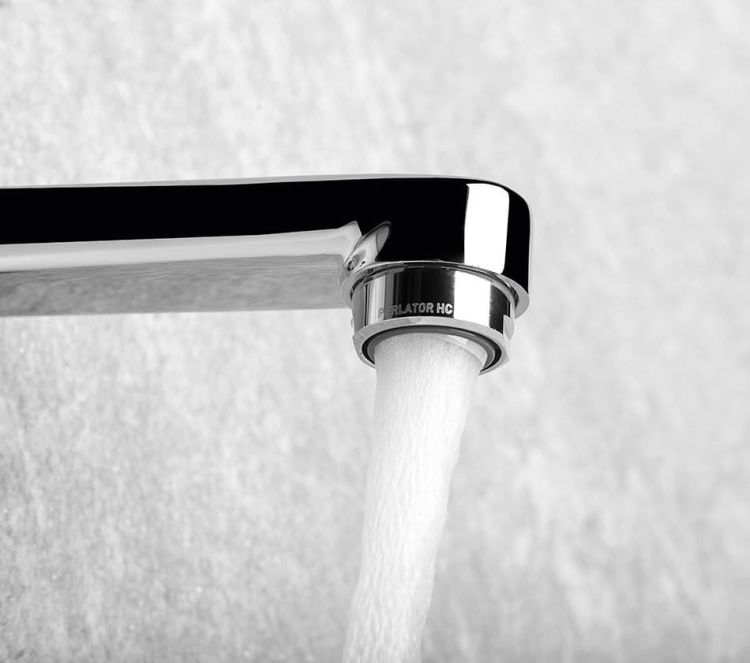 NEOPERL perlator z nastawnym sitkiem, gwint zewnętrzny M24x1, chrom
