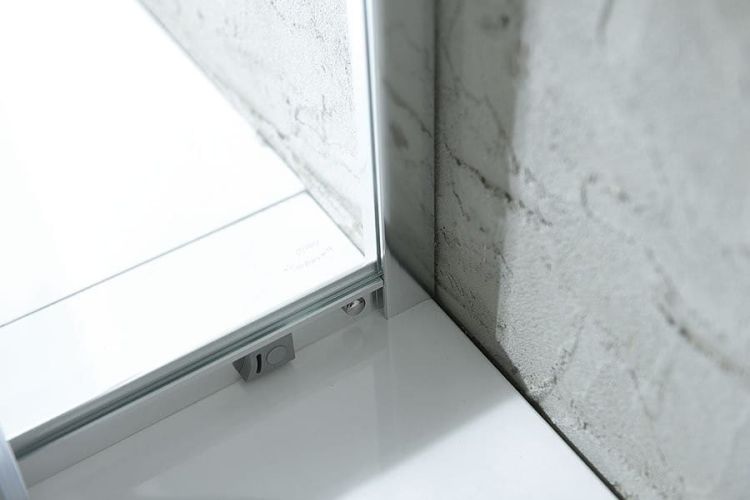 AGGA kabina prysznicowa narożna 800x800mm, szkło czyste