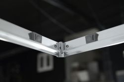 AGGA kabina prysznicowa narożna 800x800mm, szkło czyste