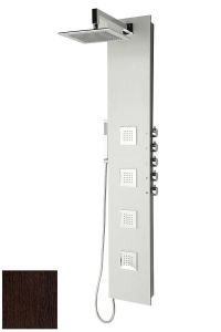 5SIDE SQUARE panel prysznicowy 250x1550mm, wenge