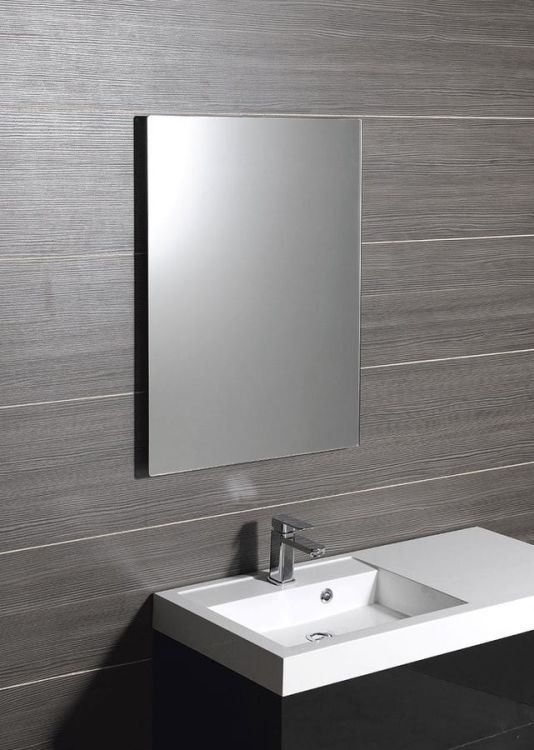 PLAIN lustro 60x80cm, zaokraglone rogi, bez wieszaków