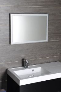 LUMINAR lustro w ramie z podświetleniem LED 900x500mm, chrom