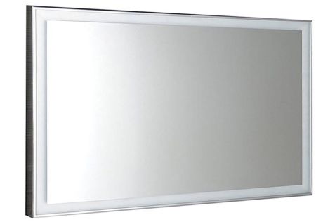 Przejdź do produktu LUMINAR lustro z oświetleniem LED w ramie 120x55cm, chrom