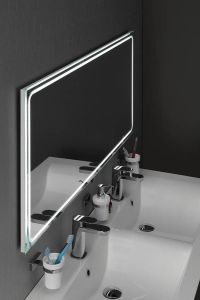 GEMINI Lustro z podświetleniem LED 110x65cm