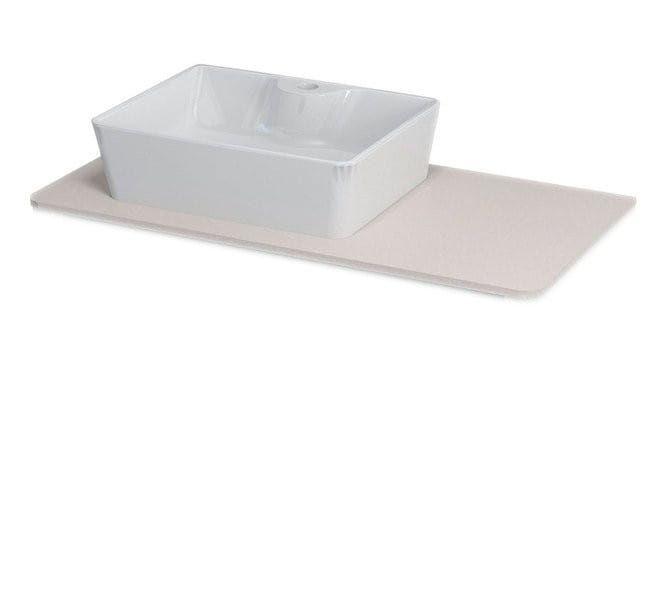 LUCIE blat Rockstone 90,6x45,3cm, do umywalki BALENA 48cm