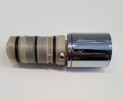 Głowica termostatyczna z rękojeścią do artykułu 55052