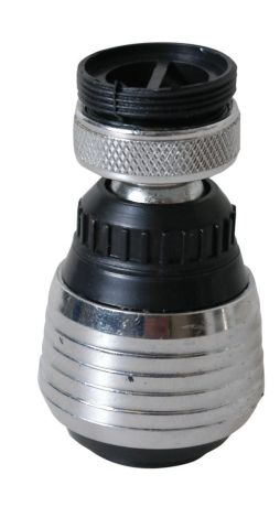 Przejdź do produktu Perlator z przegubem i przełącznikiem, redukcja (M22x1 i M24x1) chrom i plastik