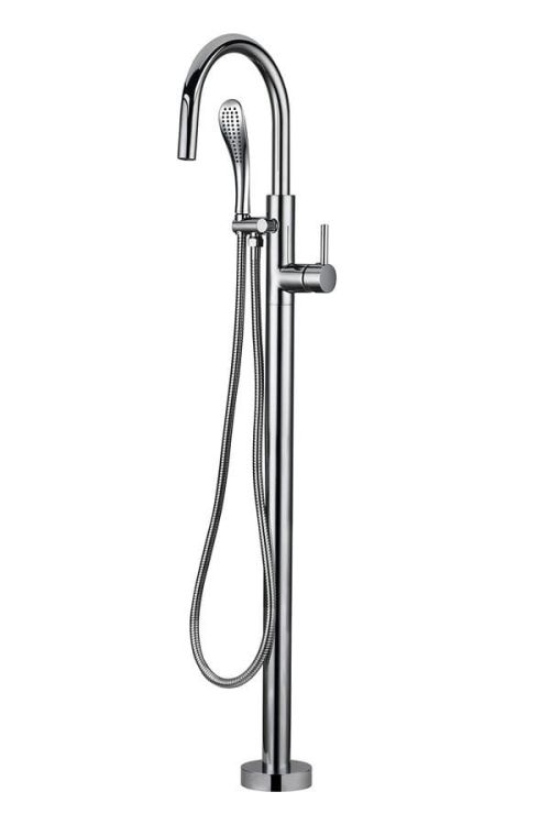 RHAPSODY bateria wannowa z podłączeniem do podłogi, 1050mm, chrom