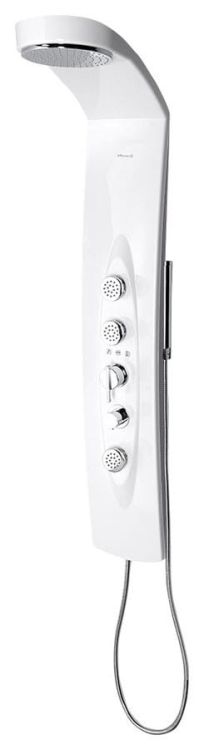 MOLA panel prysznicowy 210x1300mm z baterią termostatyczną, naścienny