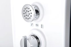 LUK panel prysznicowy 250x1300mm z baterią termostatyczną, narożny