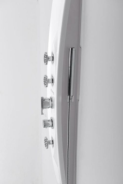 MOLA panel prysznicowy 210x1300mm z baterią termostatyczną, narożny