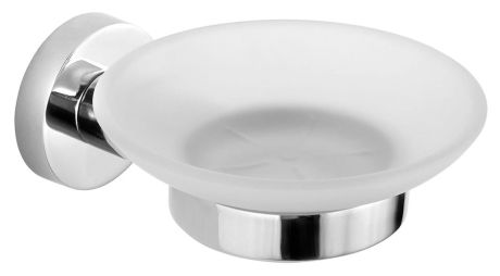 Przejdź do produktu SAMBA mydelniczka, szkło mleczne, chrom