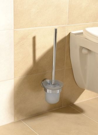 Przejdź do produktu SAMBA wisząca szczotka do WC, szkło mleczne, chrom