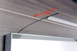 TREX TOUCHLESS LED oświetlenie naścienne 102cm 15W, czujnik bezdotykowy, alumini