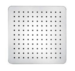 SLIM deszczownia, kwadrat 250x250mm, stal nierdzewna polerowana