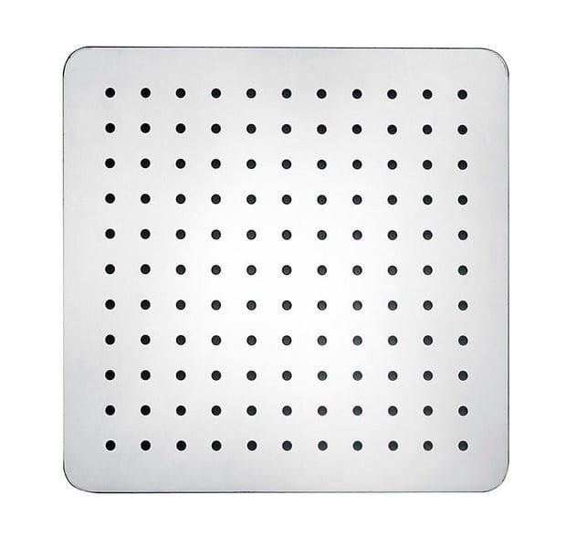 SLIM deszczownia, kwadrat 250x250mm, stal nierdzewna polerowana