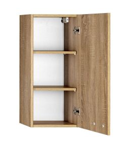 ZOJA/KERAMIA FRESH szafka wisząca 35x76x23cm, dąb platin